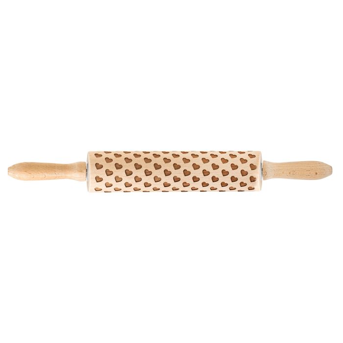 Heart Rolling Pin 8", Mrs A