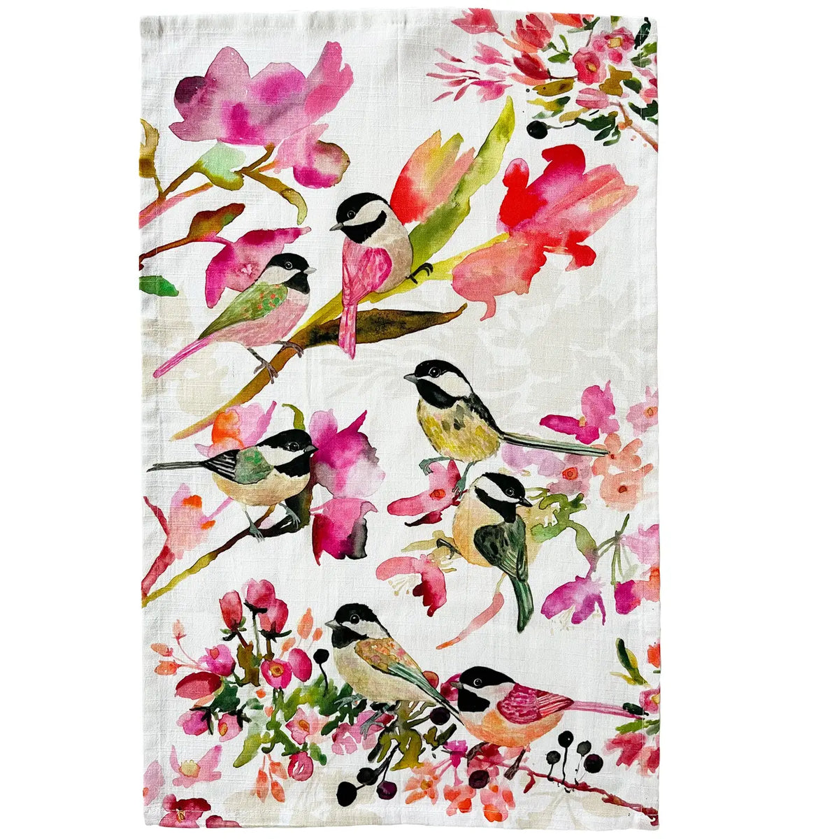 Chickadee Tea Towel