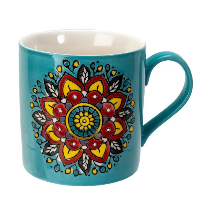 Mandala 11oz Vishuddha Seven Chakra Mug