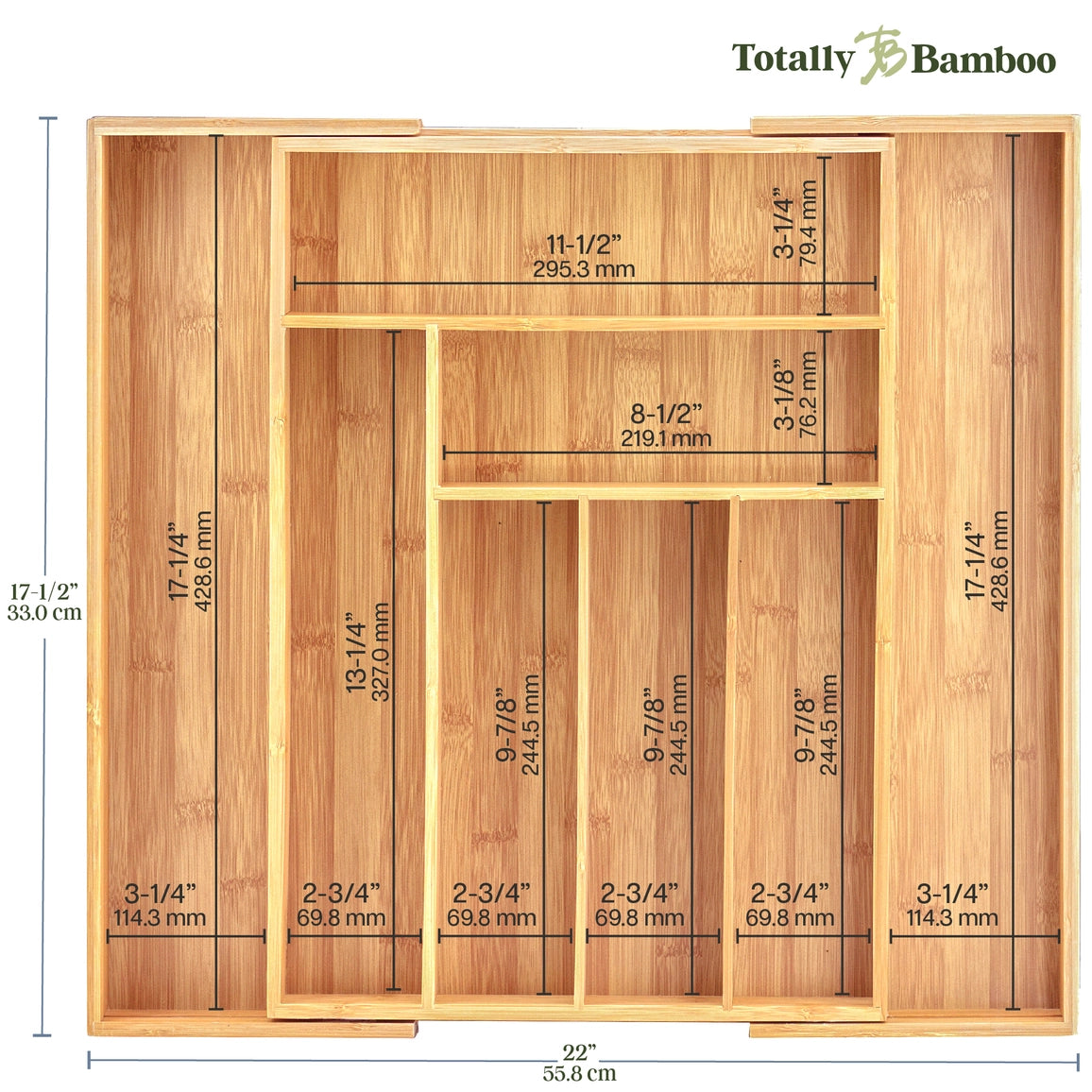 Utensil Drawer Organizer, Expandable