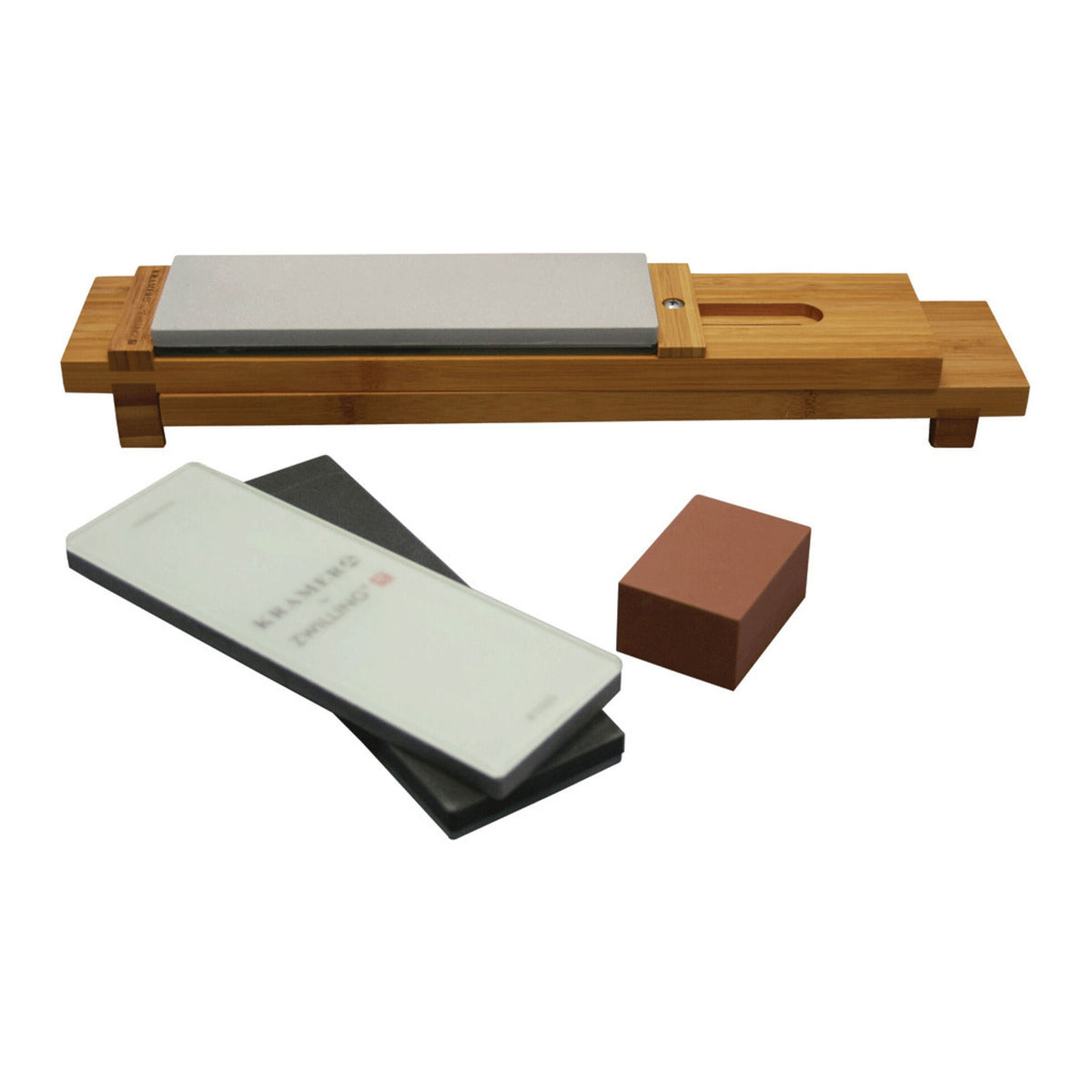 Glass Water Stone Sharpening Set, 6 pcs