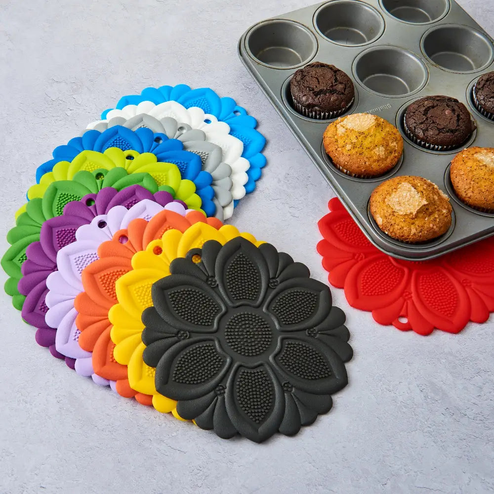 Trivet Silicone Assorted Colors