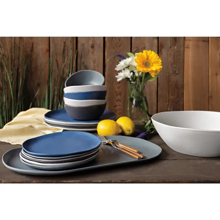 Vanilla Fresco Melamine Serving Bowl