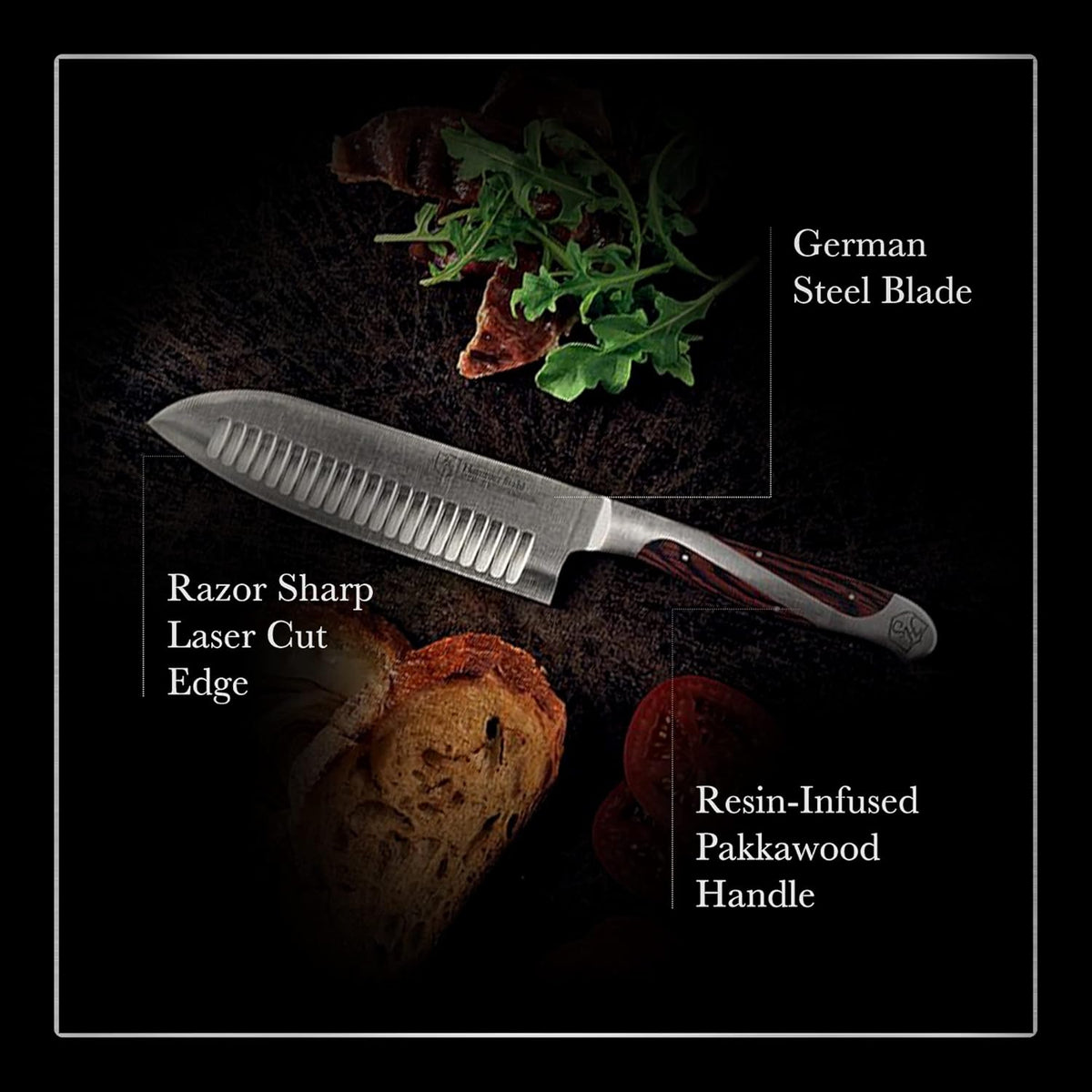 4.5" Santoku Knife