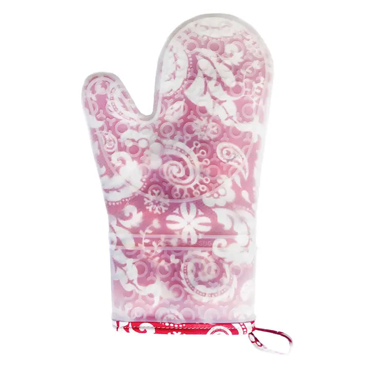 Mod Red Oven Mitt