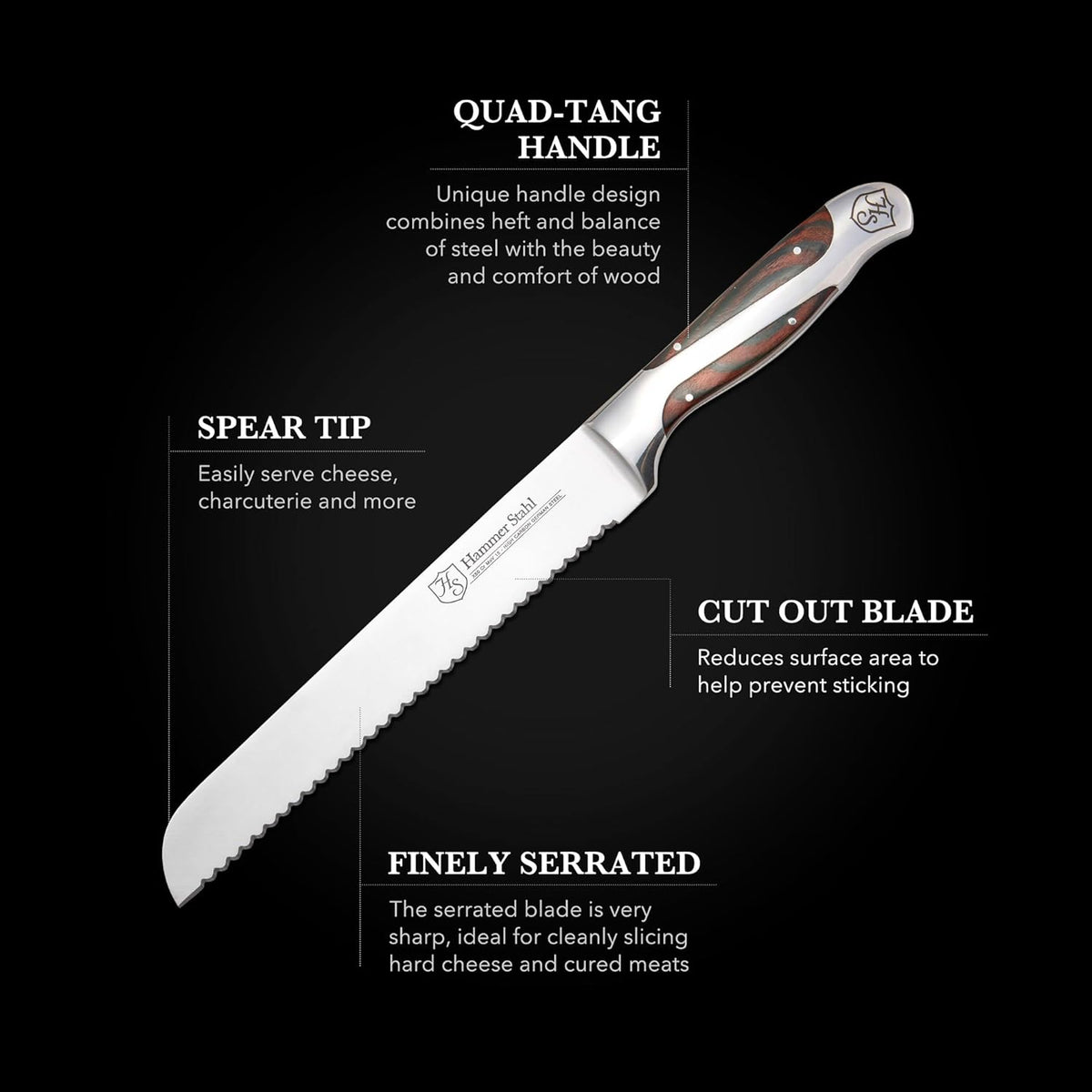 8" Bread Knife