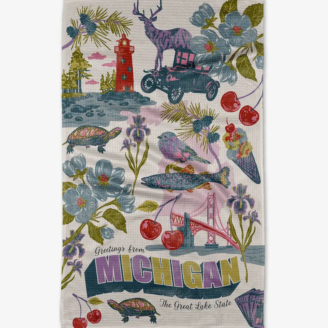 Michigan Tea Towel