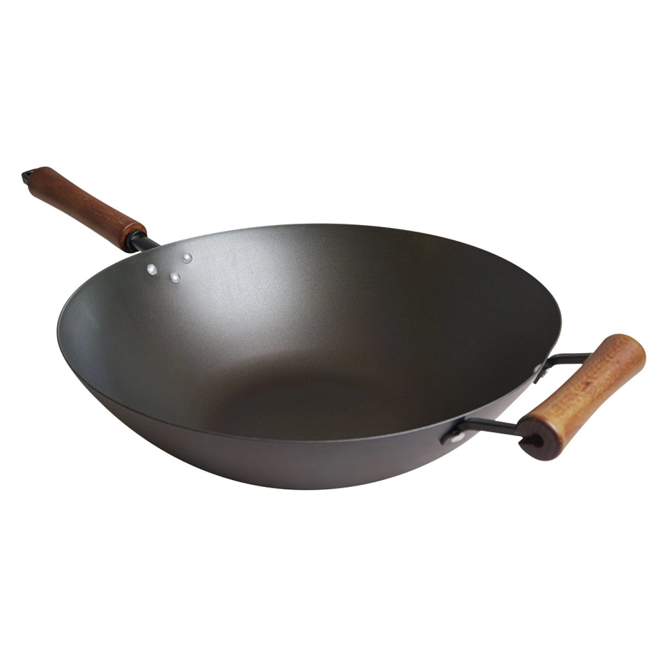 14" Joyce Chen Preseasoned Carbon Steel Wok