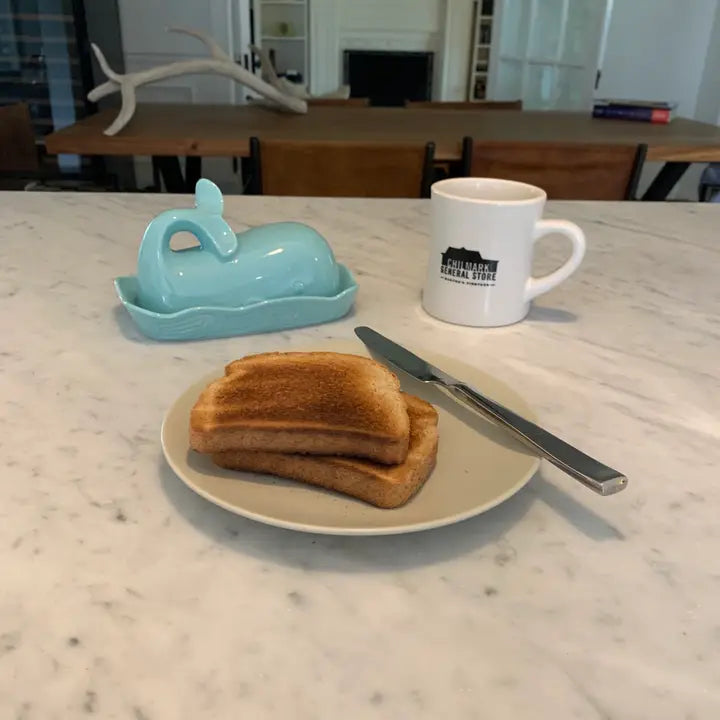 Blue Whale Butter Dish