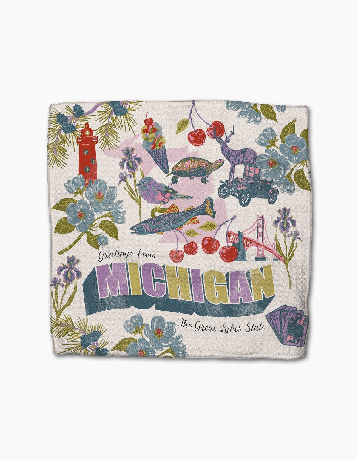 Michigan Dishcloth Set