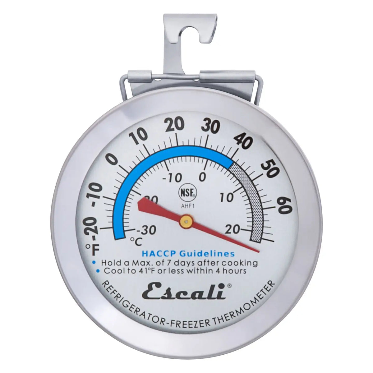 Stainless Steel Refrigerator / Freezer Thermometer