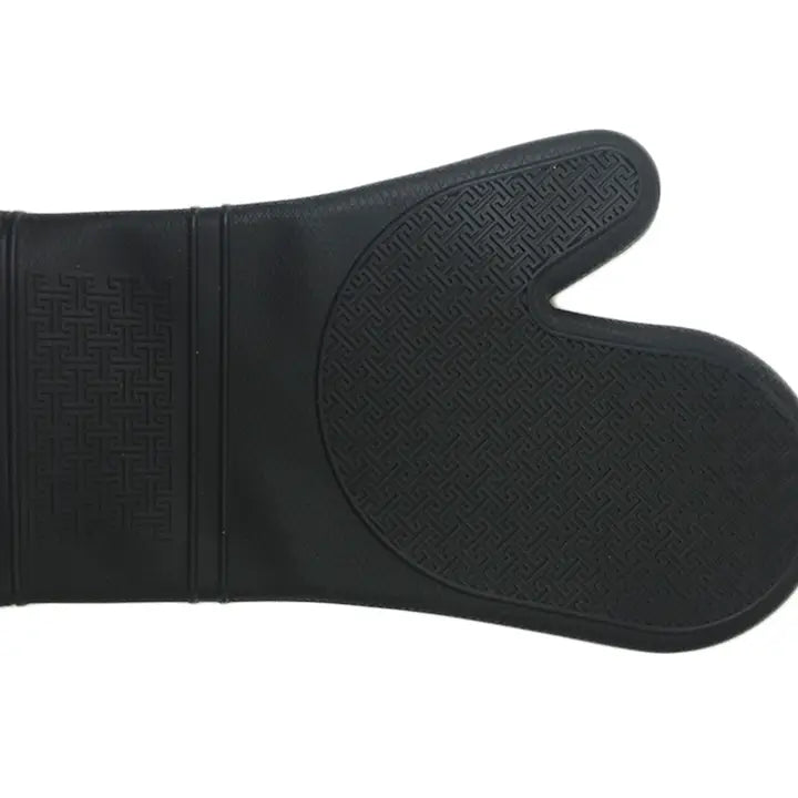 Silicone Oven Mitt Black