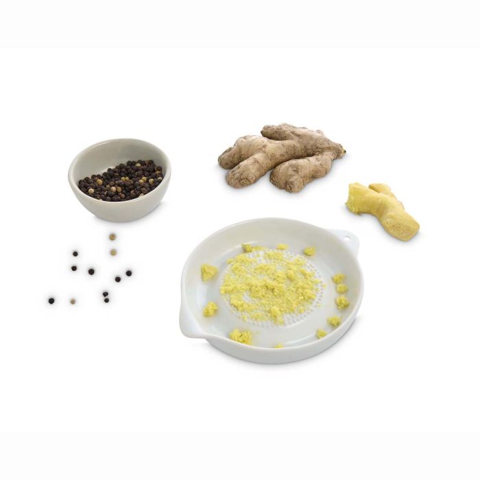Porcelain Grater Bowl with Spout