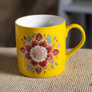 Mandala 11oz Manipura Seven Chakra Mug