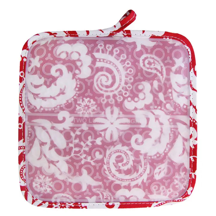 Mod Red Potholder