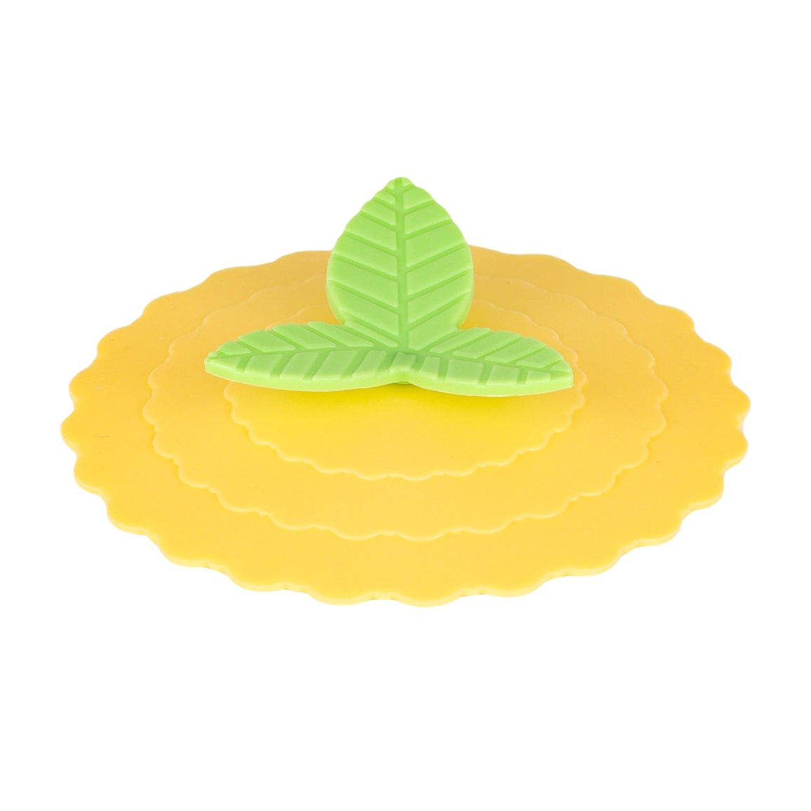Yellow Tea Life Silicone Mug Lid