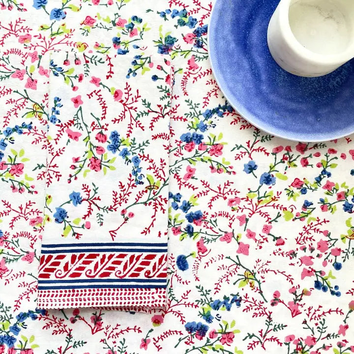 60x60 Royal Botanical Multi Tablecloth