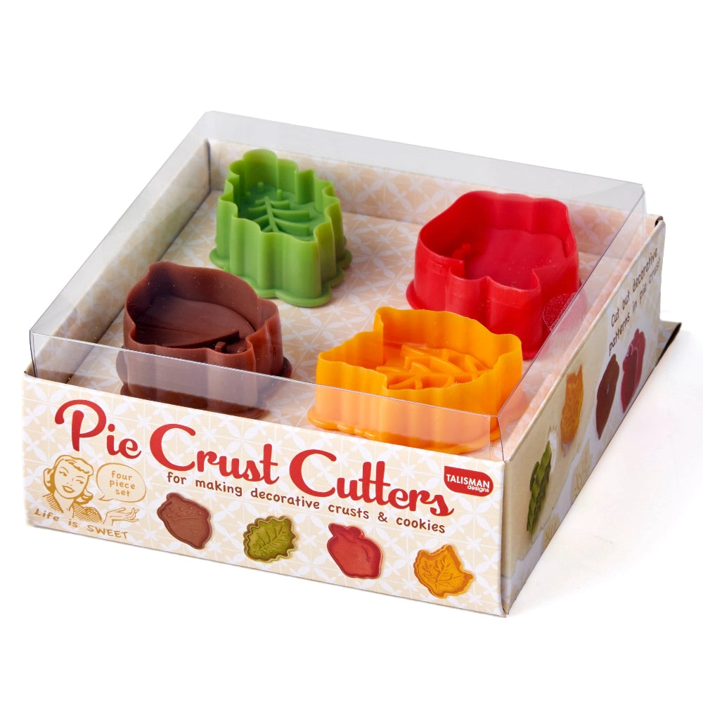 Pie Crust Cutters Fall, Set of 4