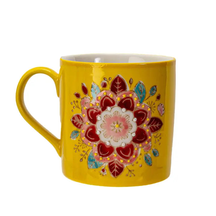 Mandala 11oz Manipura Seven Chakra Mug