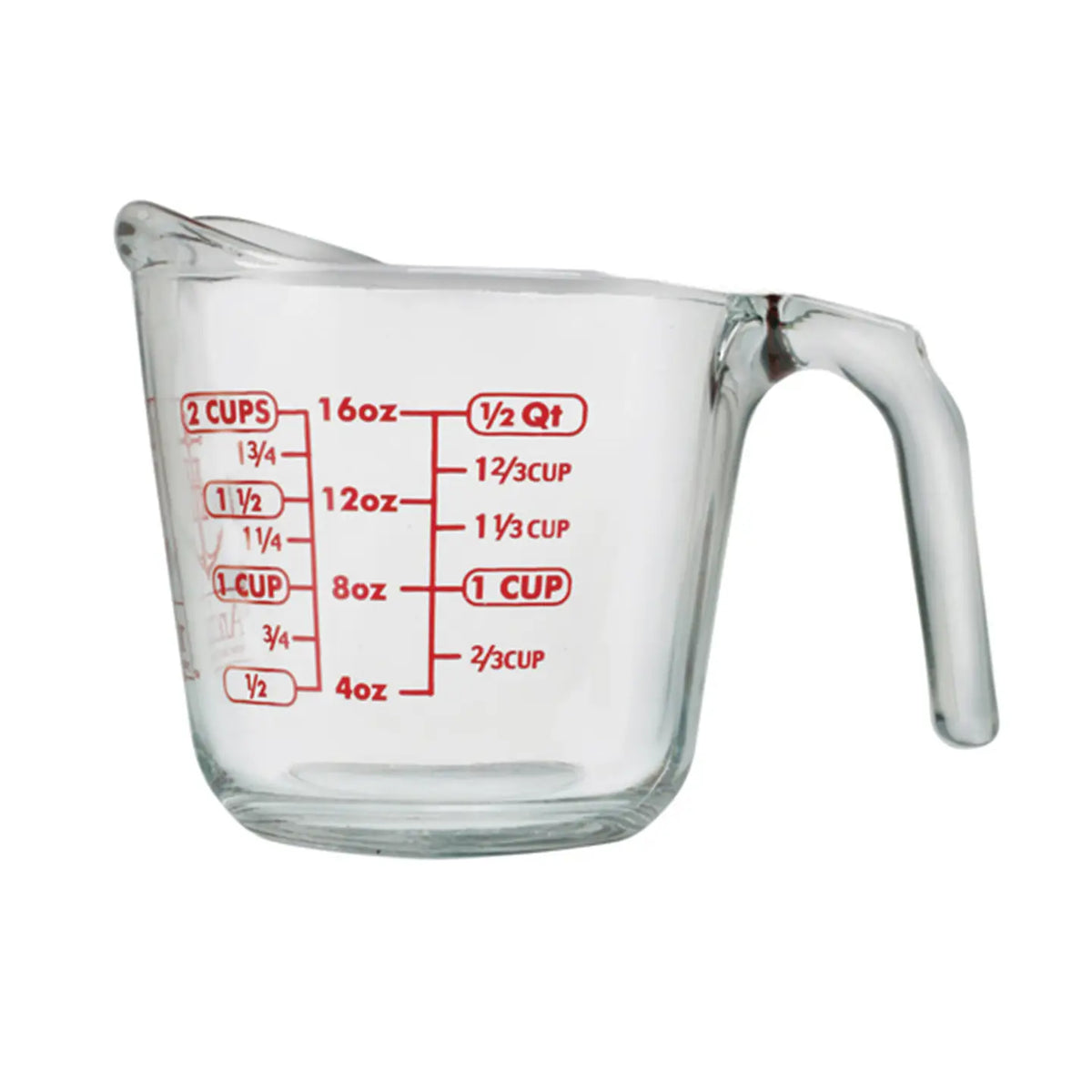 3 Piece Glass Measuring Cups, Anchor Hocking