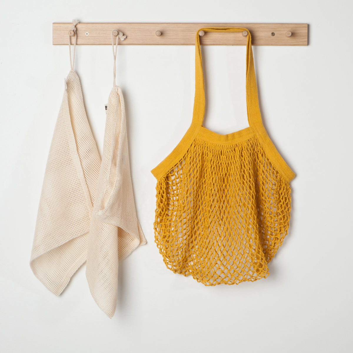 Shopping Bag Gold Le Marche