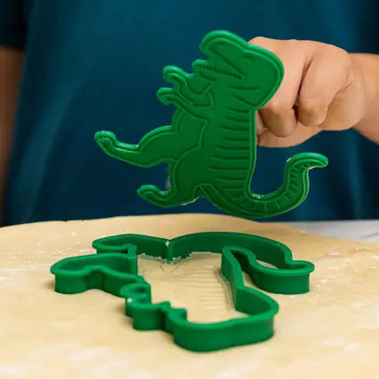 Press-O-Saurus Cookie Cutter Stamp Set