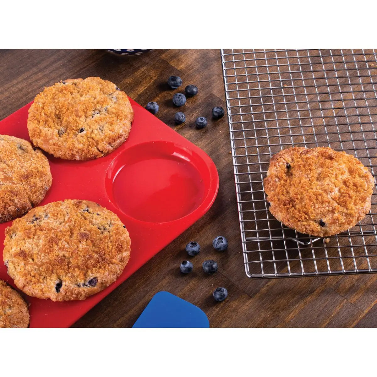 Silicone Muffin Top Pan, Mrs A