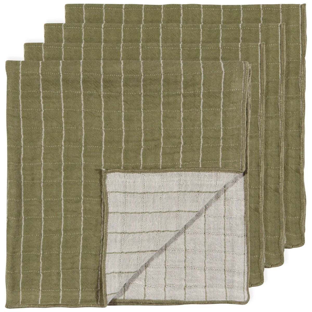 S/4 Double Weave Napkin Olive Branch