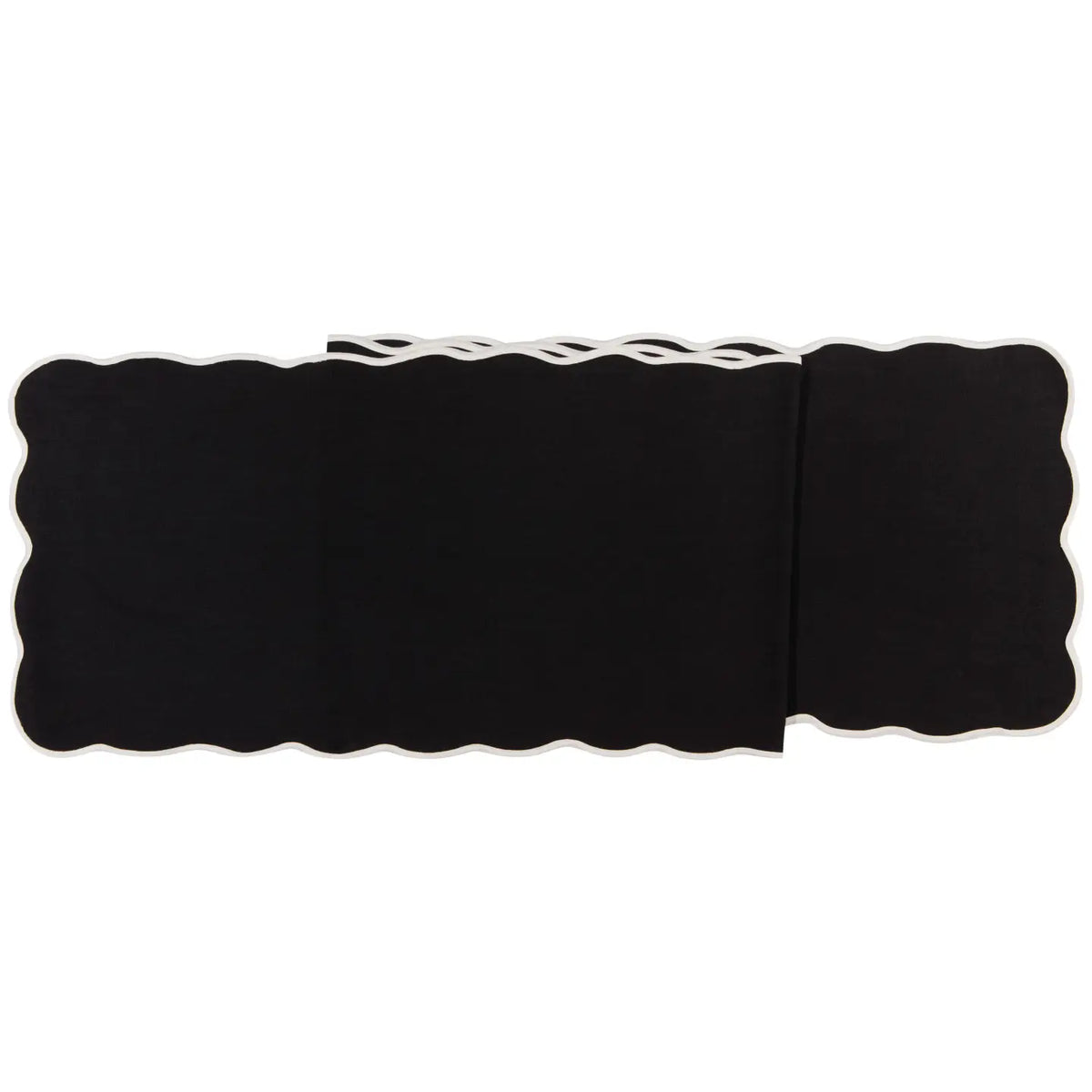 72" Table Runner Florence Black