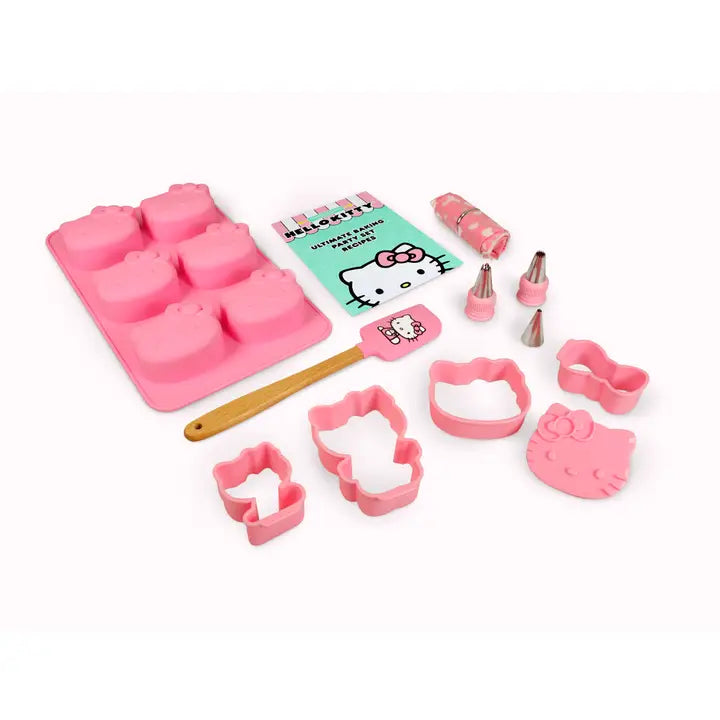 Hello Kitty 18 pc Ultimate Baking Party – Cookie, Cupcake & Tools