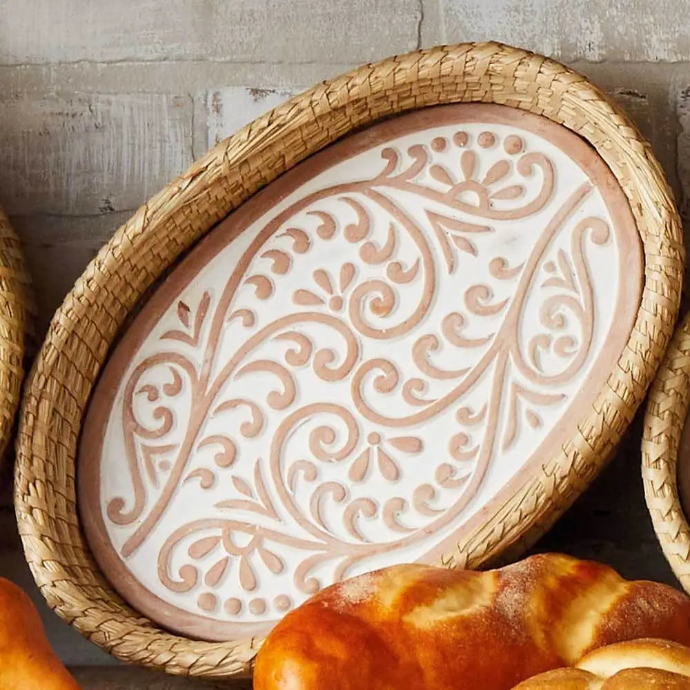 Breadwarmer Double Vine Oval