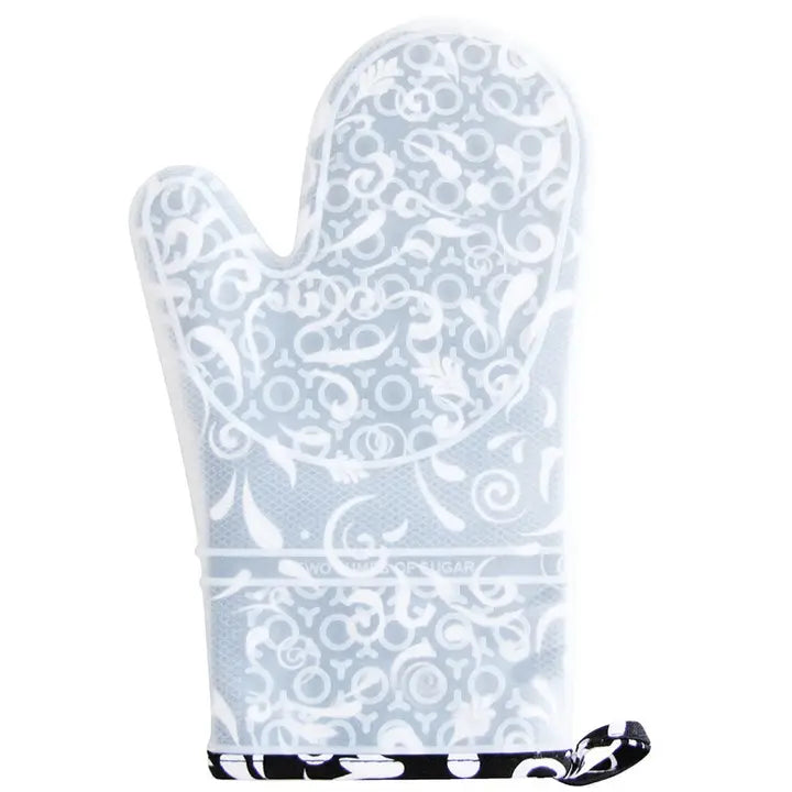 Swirly Gate Oven Mitt
