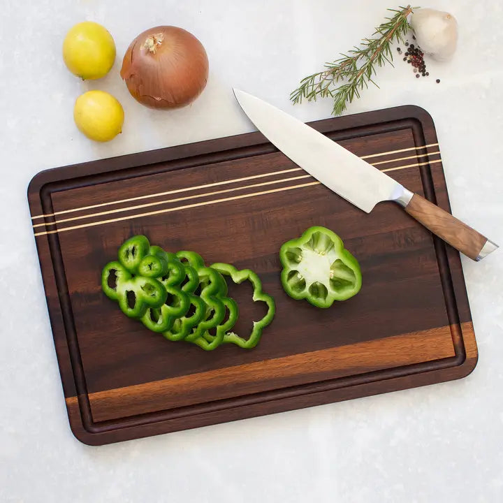 Acacia Cutting Board w/ Juice Groove