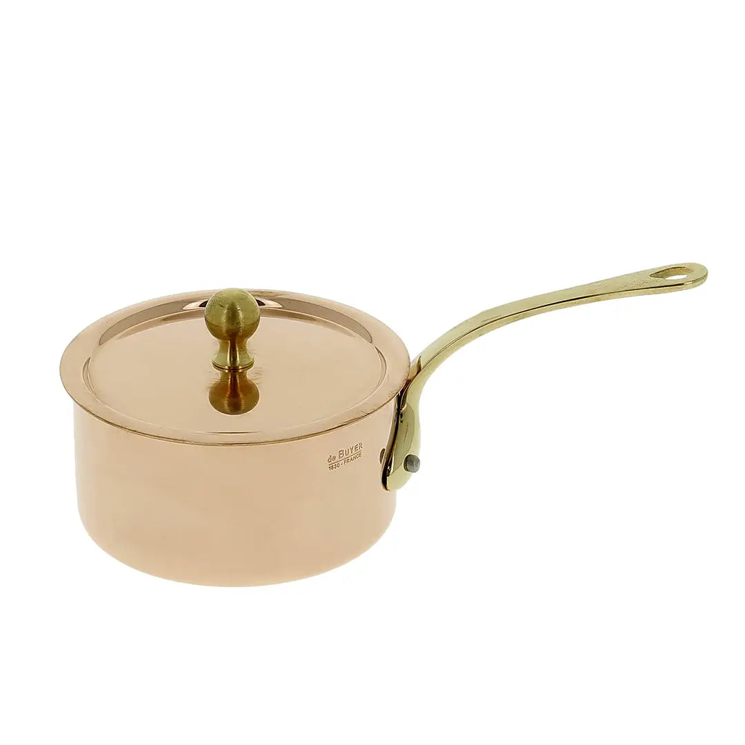 3.5" Mini Copper Saucepan w/ Lid