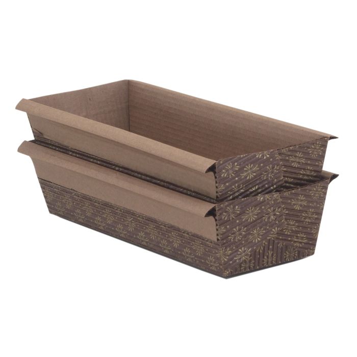 S/2 1/2# Disposable Loaf Pans LG