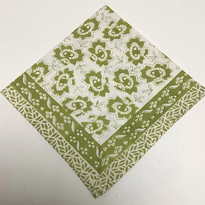 Napkin Daffodil Green