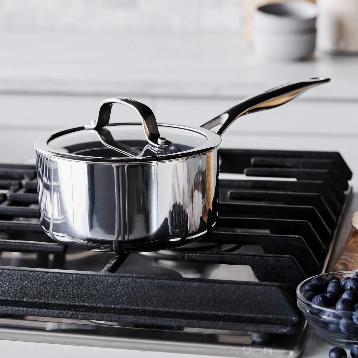 Tr-Ply Stainless Steel 1.6 Quart Valencia Pro Saucepan