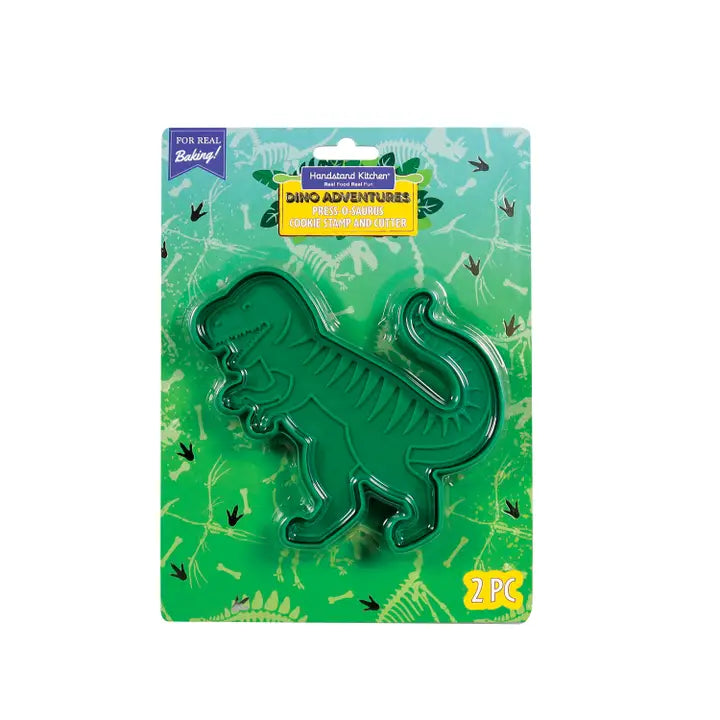 Press-O-Saurus Cookie Cutter Stamp Set