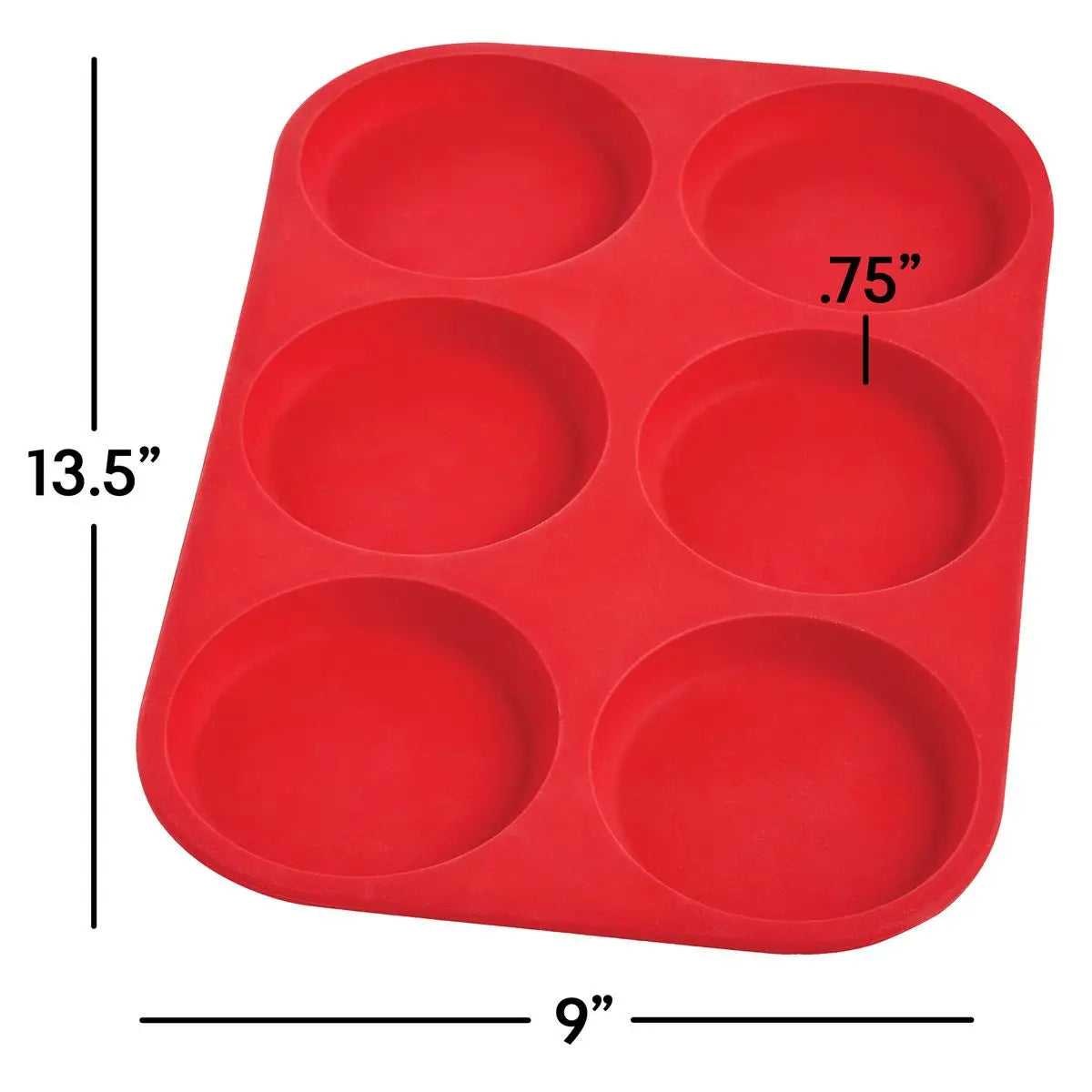 Silicone Muffin Top Pan, Mrs A