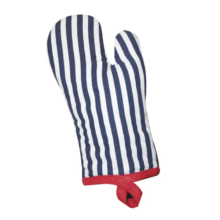 Striped 3 pc Kids Apron, Mitt & Hat Set