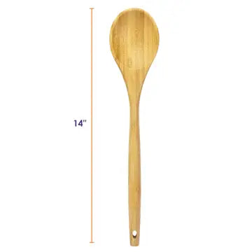 14" Solid Spoon Lamboo