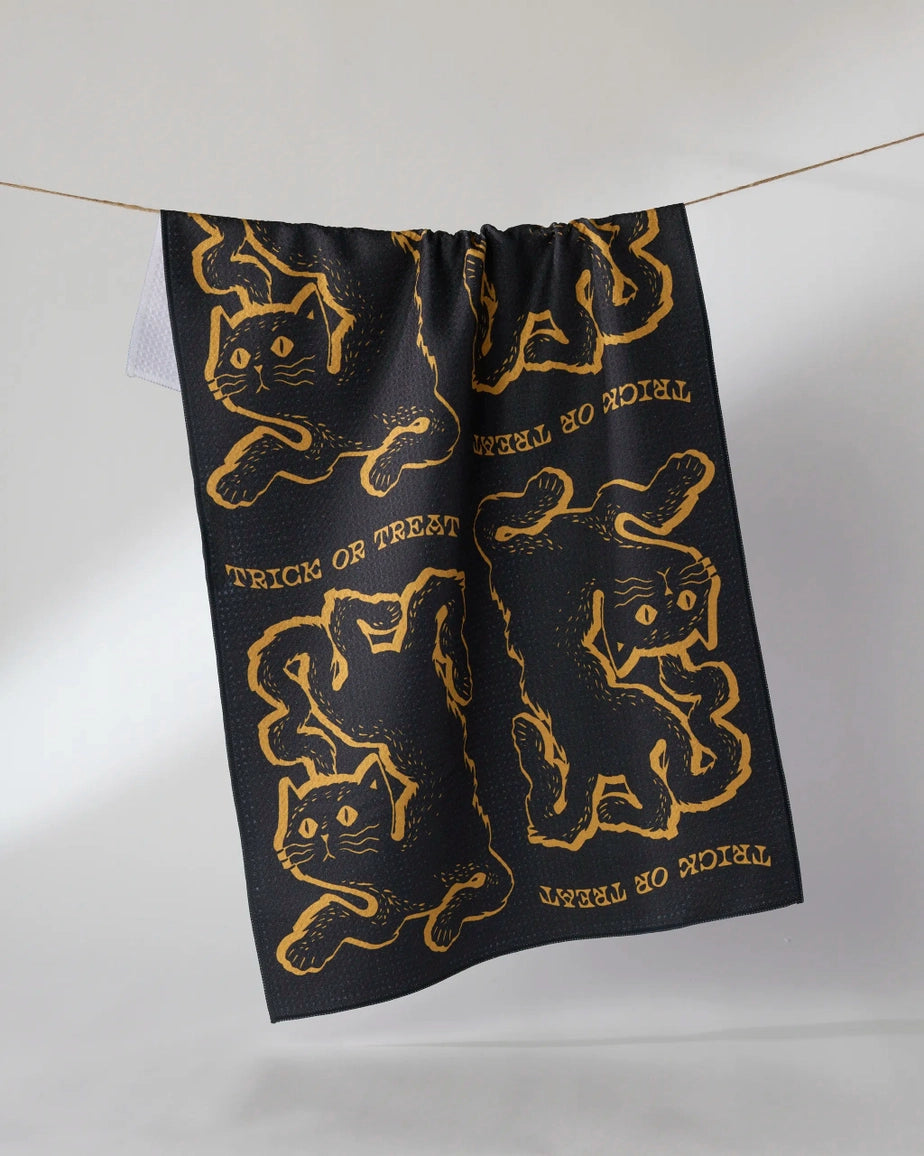 Jinx Tea Towel