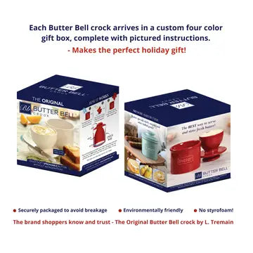 Red Matte Butter Bell