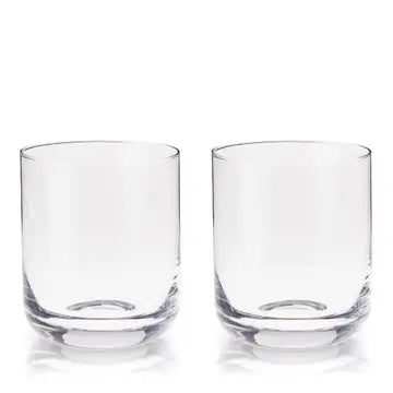 S/2 Crystal Whiskey Tumblers