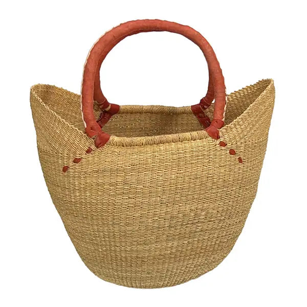 Natural Thin Rim Shop Tote