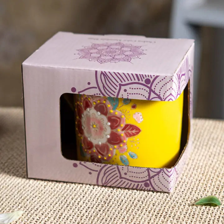 Mandala 11oz Manipura Seven Chakra Mug