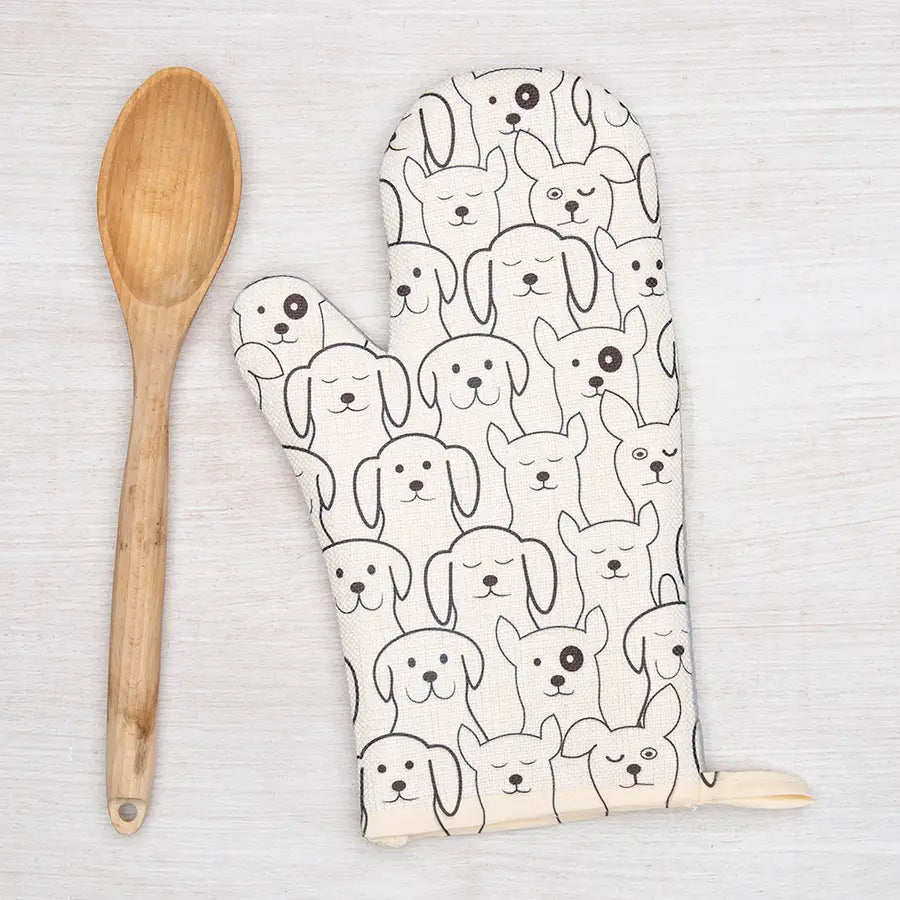 Dogs Oven Mitt