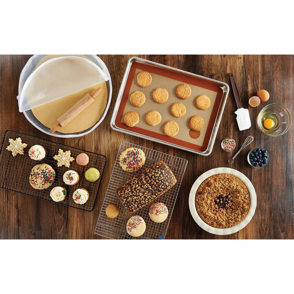 Half Pan Baking Mat