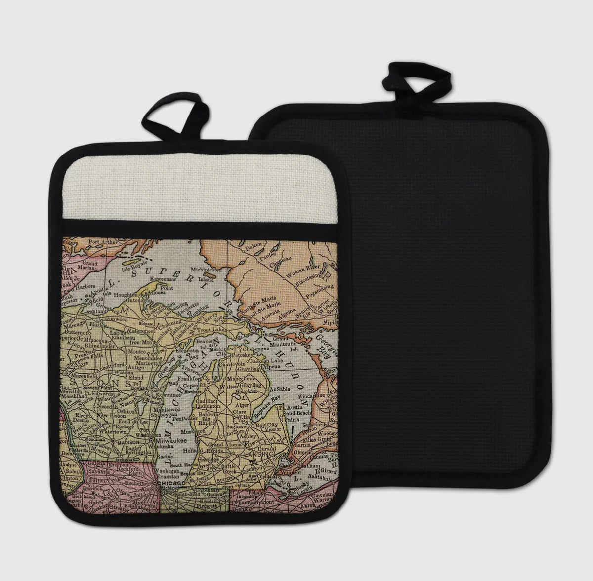 Michigan Map Pot Holder