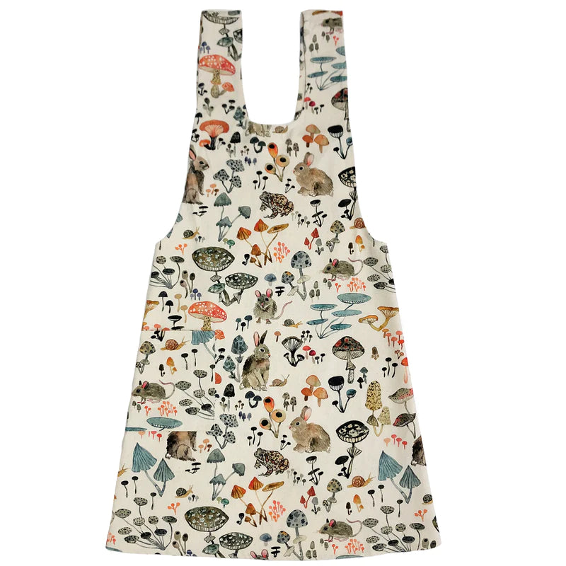 Mushroom Valley Pinafore Apron